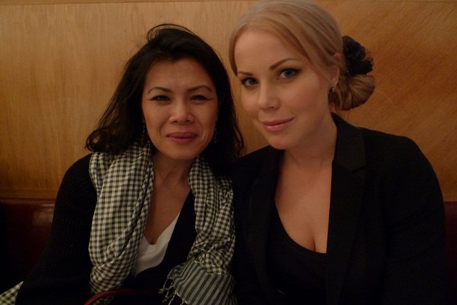 Theary Seng and Hanna Lindberg, Stockholm 20 Oct. 2010