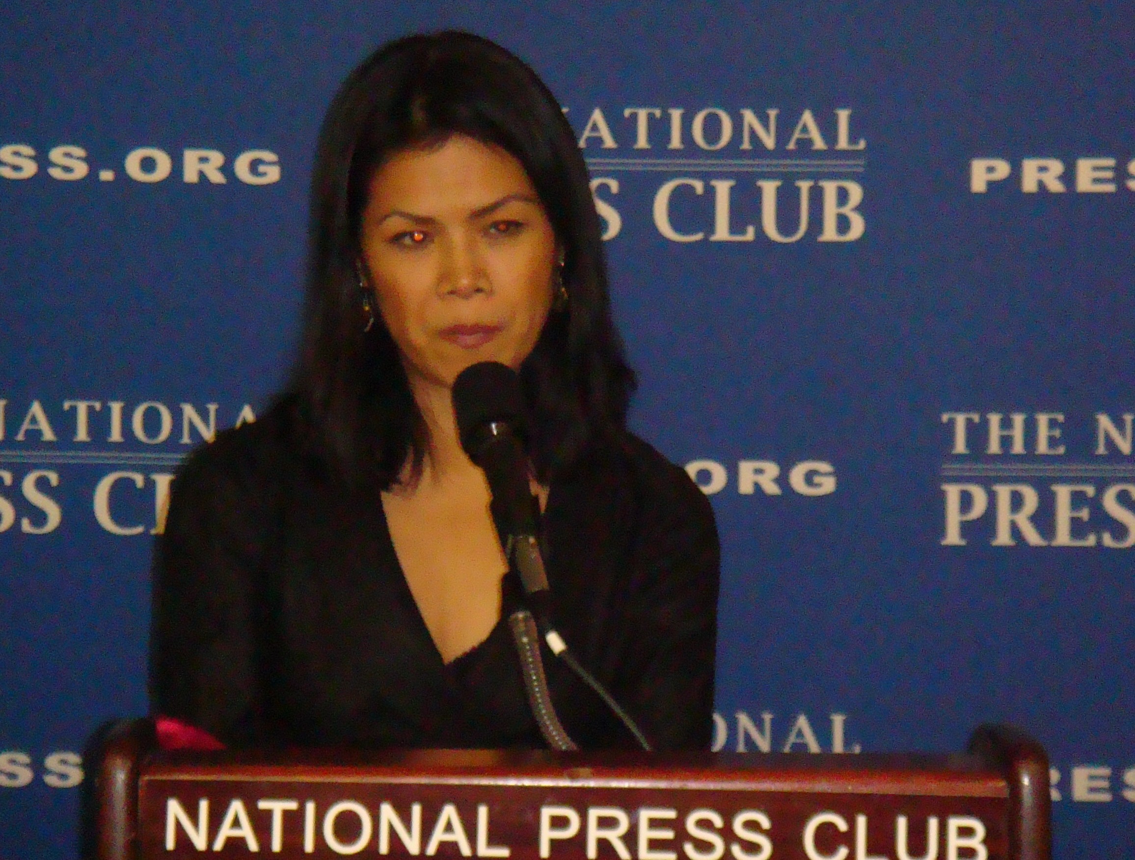 Newsmaker Theary Seng at the National Press Club, Wash. DC, March 2010