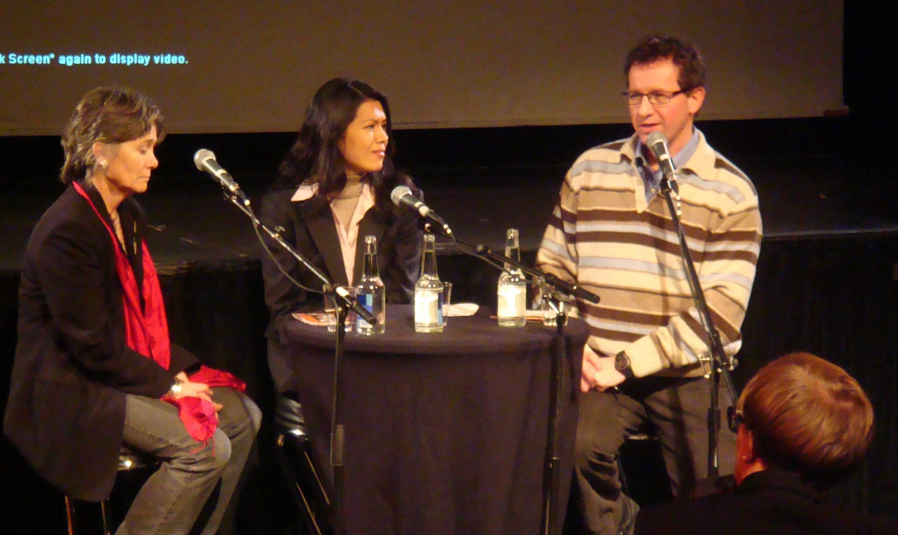 Theary Seng in Oslo, 3 Feb. 2011