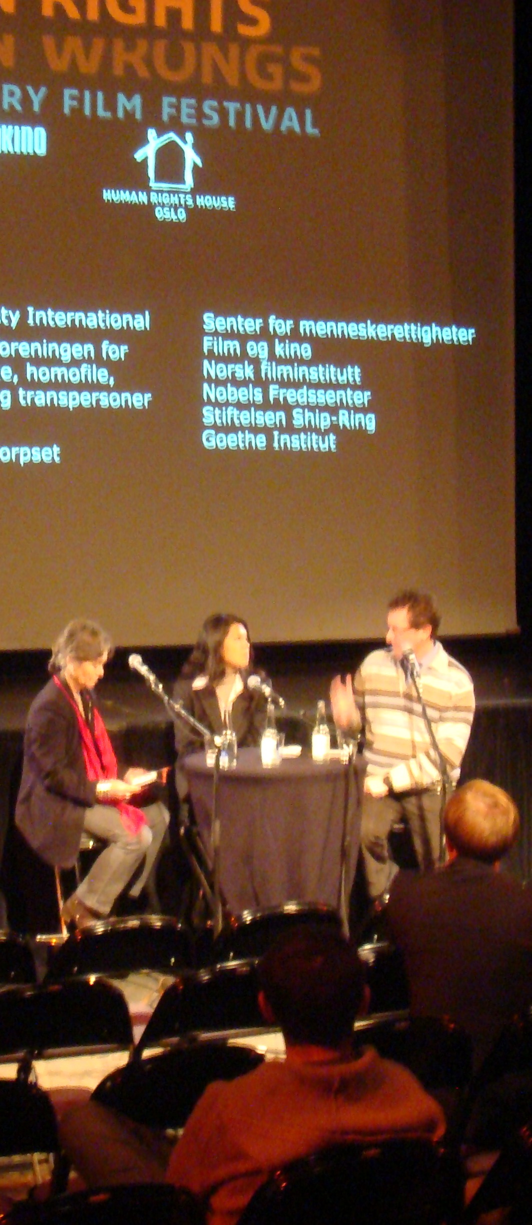 Theary Seng in Oslo, 3 Feb. 2011