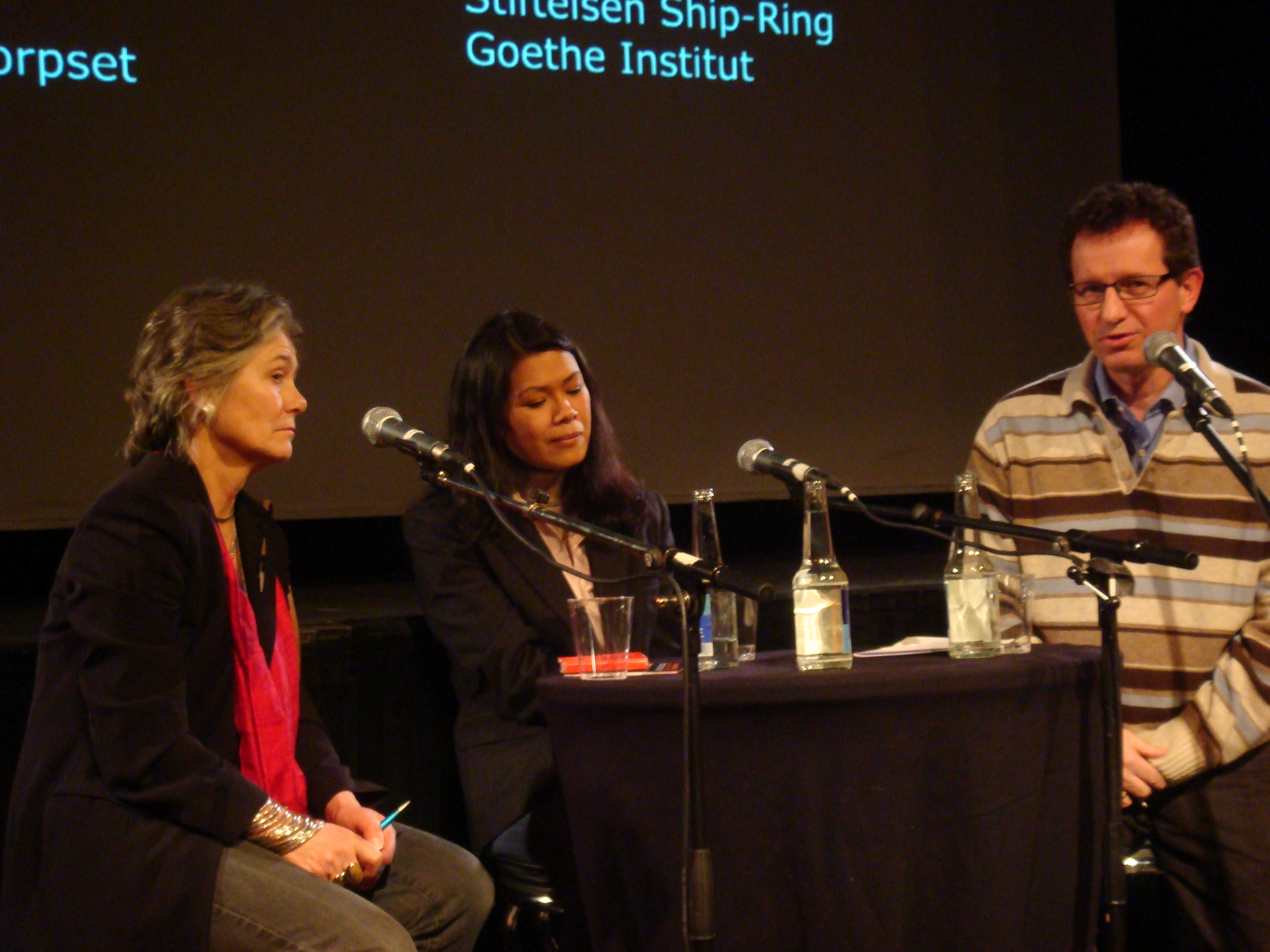Theary Seng in Oslo, 3 Feb. 2011