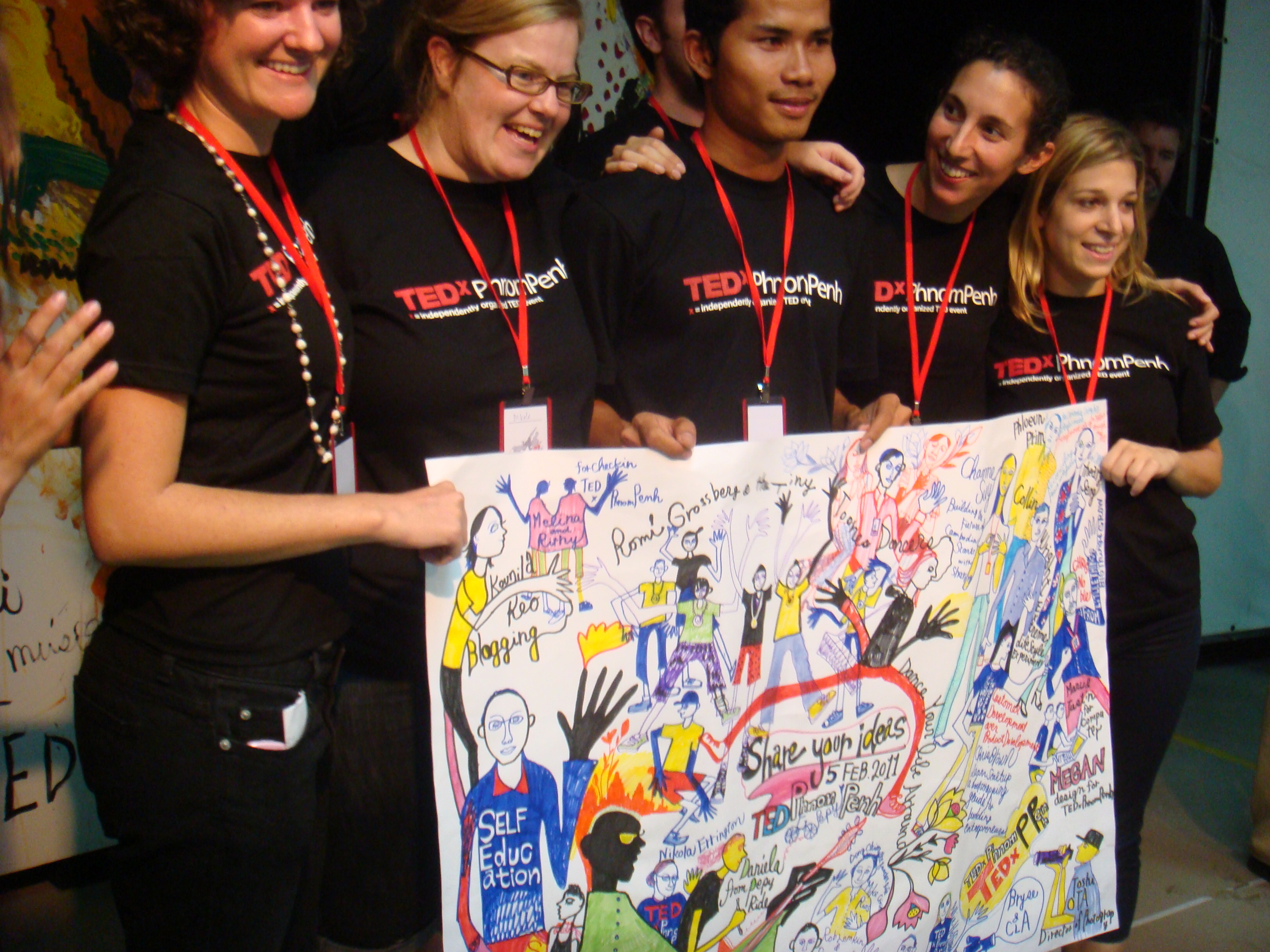 TEDxPNH organizers, Feb. 2011