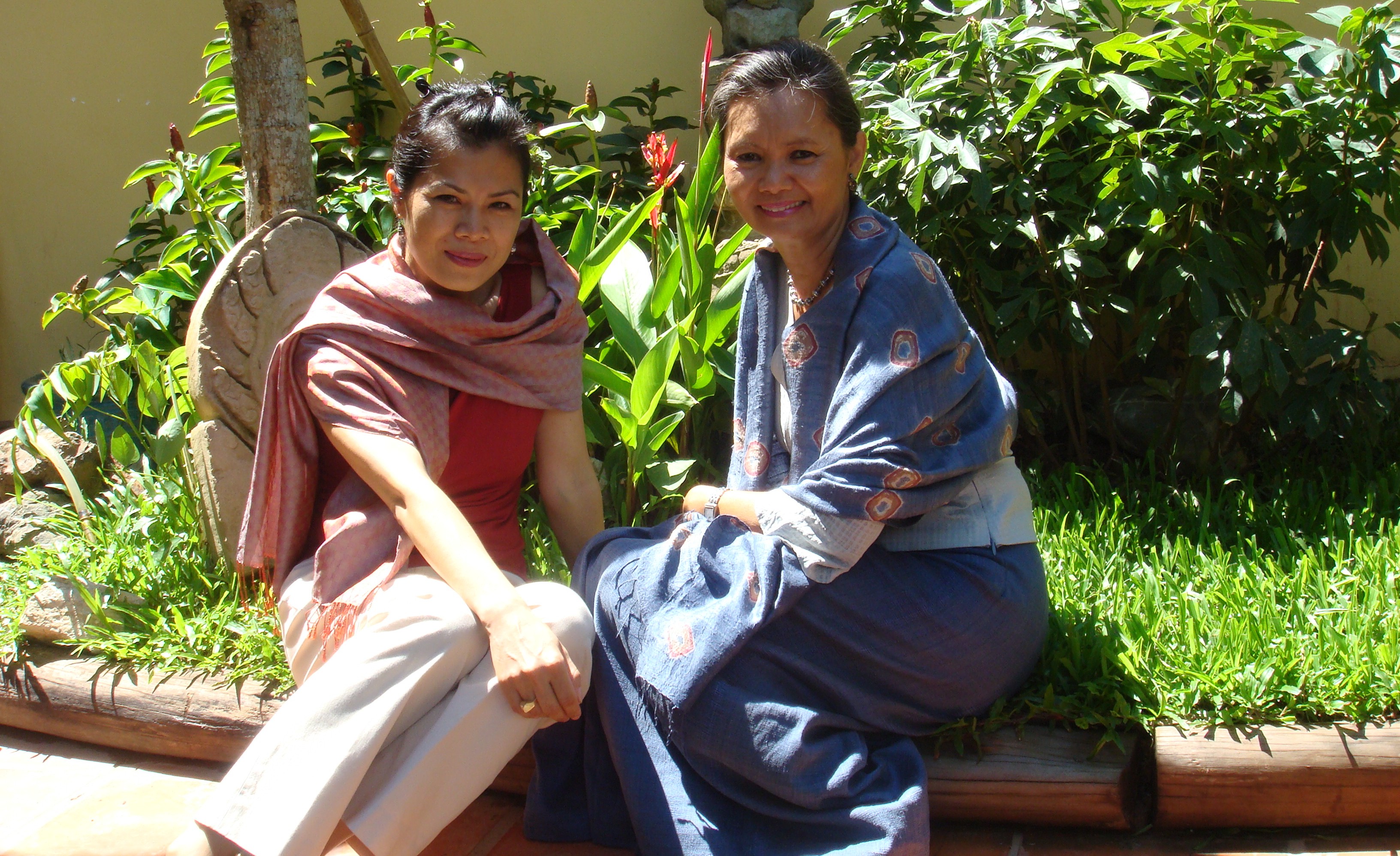 Mu Sochua, Theary Seng (Phnom Penh, 7 July 2010)