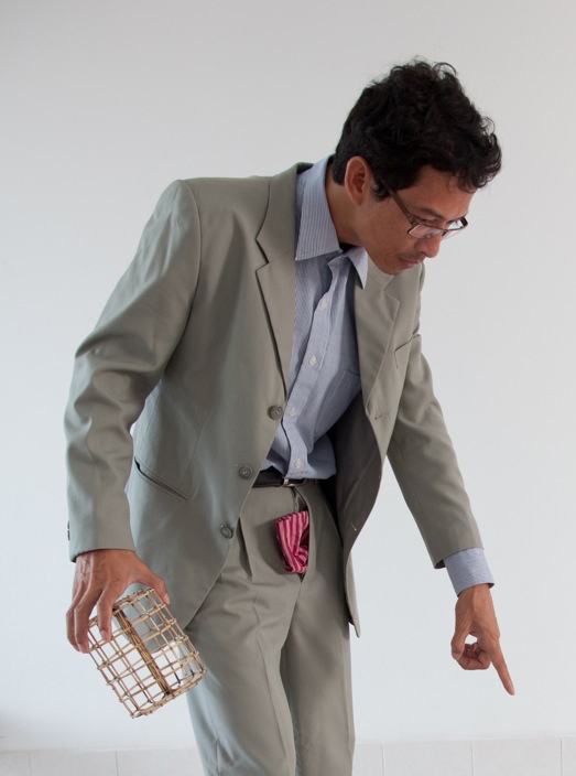 Sopheap Pich in his krama boxer, July 2010
