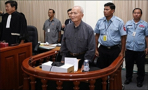 Theary Seng representative of Civil Party Orphans Class against senior KR leaders Theary Seng representative of Civil Party Orphans Class against senior Khmer Rouge leaders