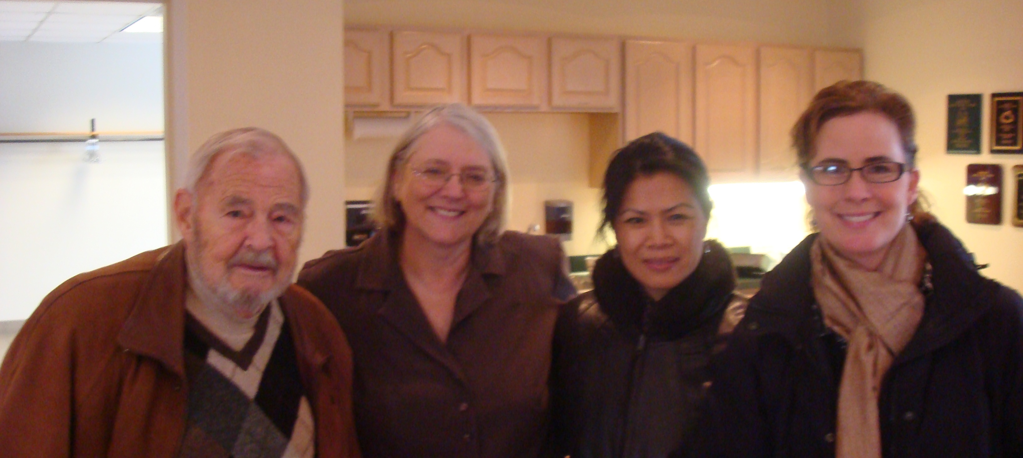Theary Seng with Donna Abbott of Bethany Christian Services, Jan. 2011