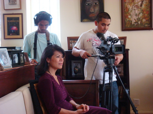 Theary Seng interview on CTN on being an ECCC Civil Party (15 June 2009)