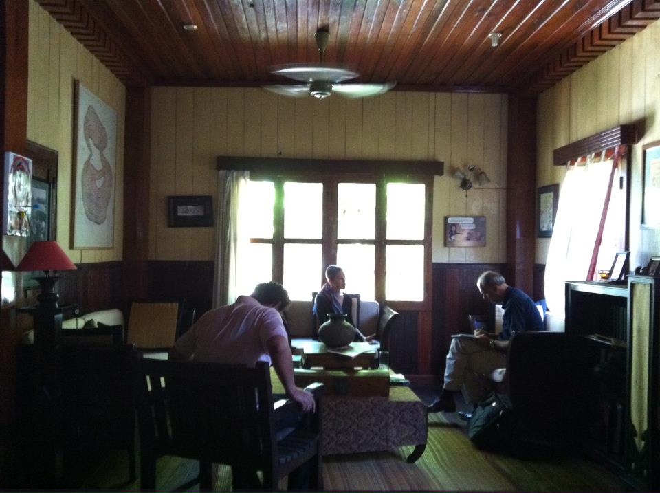 Theary Seng with Dutch newspaper de Volkskrant, 26 Nov. 2011