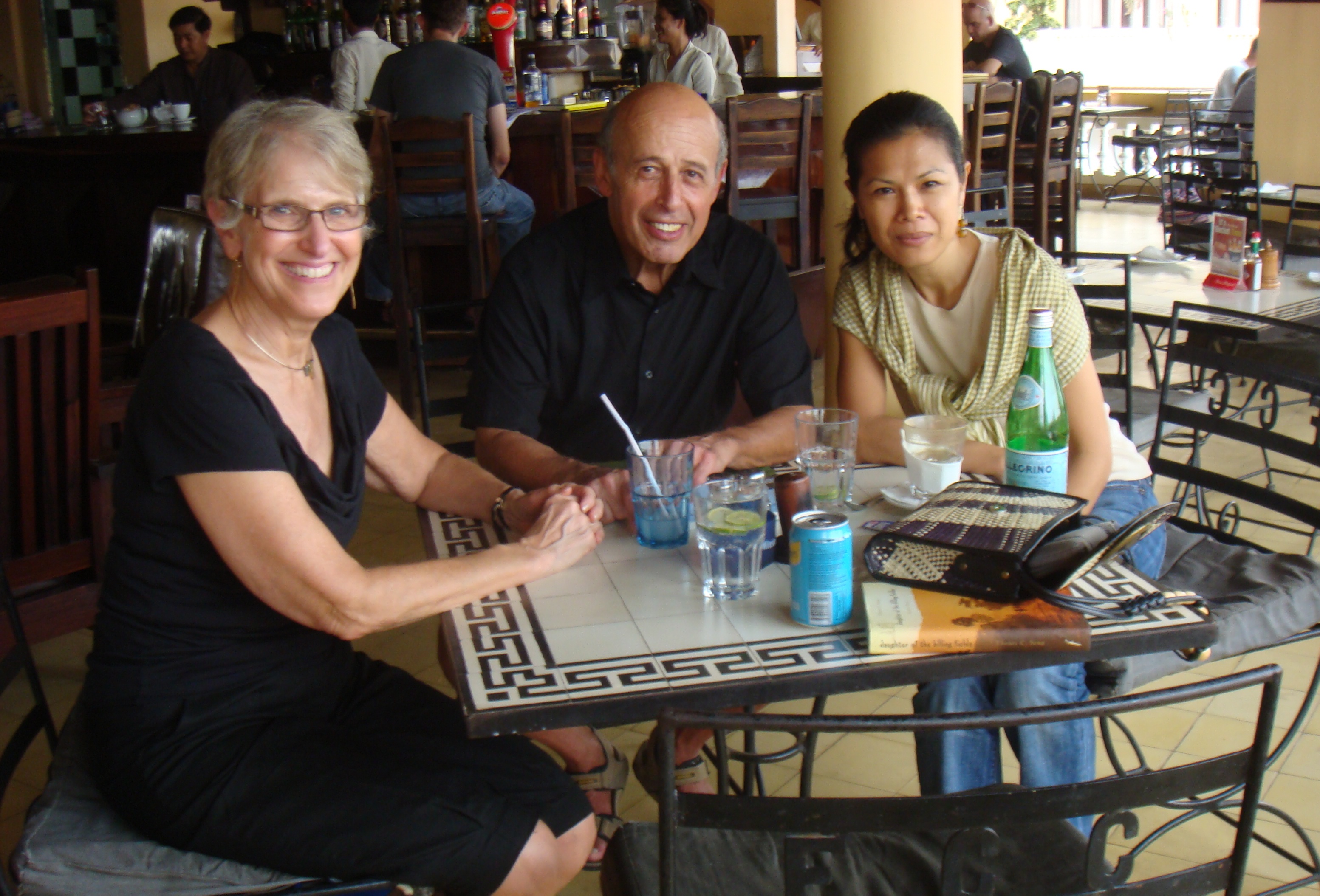 Ervin, Laurie Staub and Theary Seng, 6 March 2011