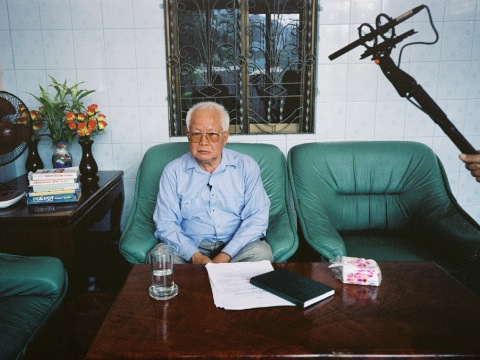 Facing Genocide documentary film with Theary Seng as antagonist of Khieu Samphan (Story Production, Sweden)