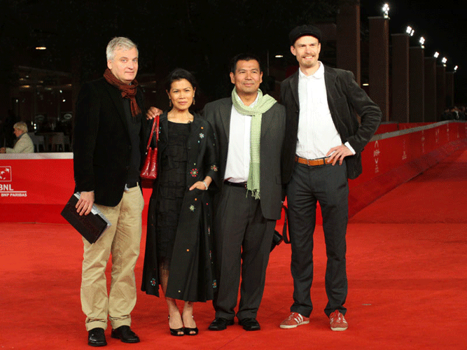 Red Carpet for Facing Genocide (Intl Rome Film Festival, 3 Nov. 2010)