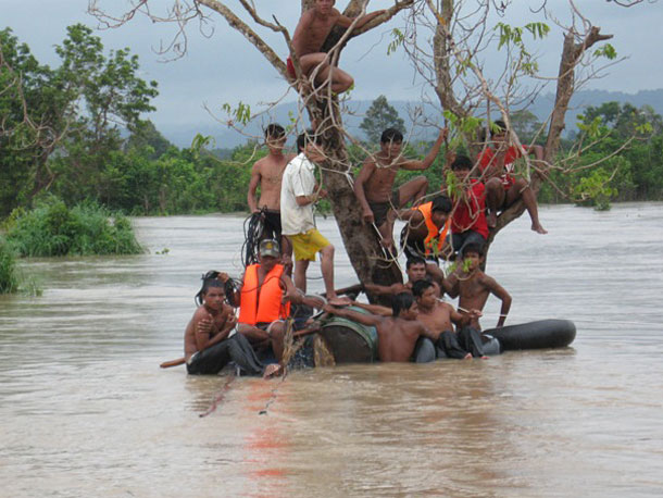 Siem Reap flooding, Sept. 2011