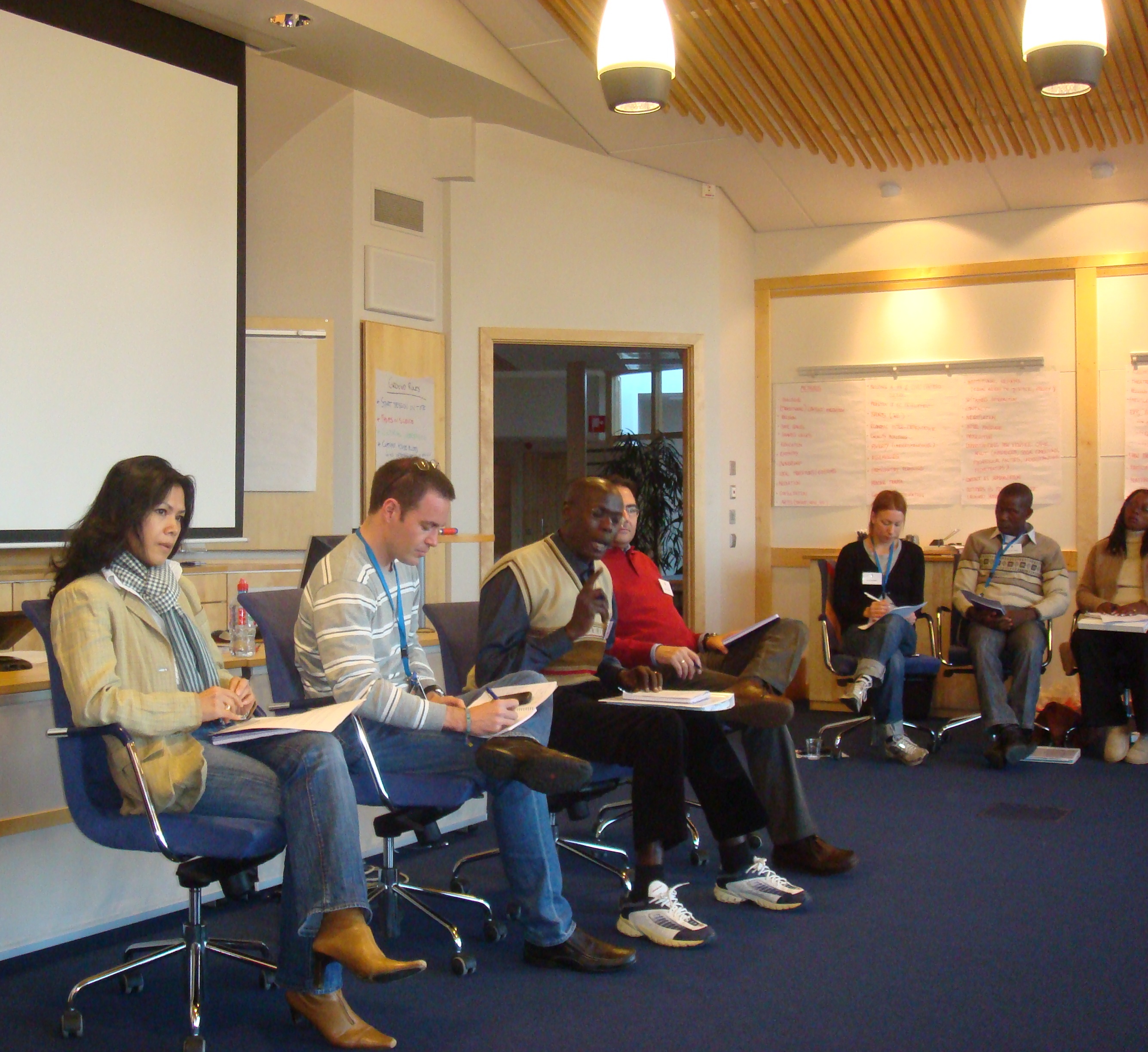 Theary Seng on Reconciliation Panel, FBA Sweden, 23 Oct. 2010
