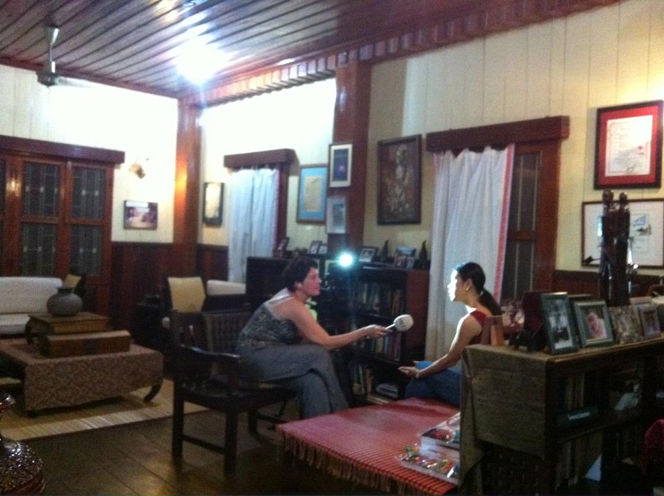 Theary Seng interview for Dutch TV, 23 Nov. 2011