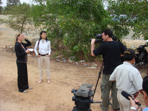 Theary Seng live interview on Al Jazeera, Duch case Feb. 2009