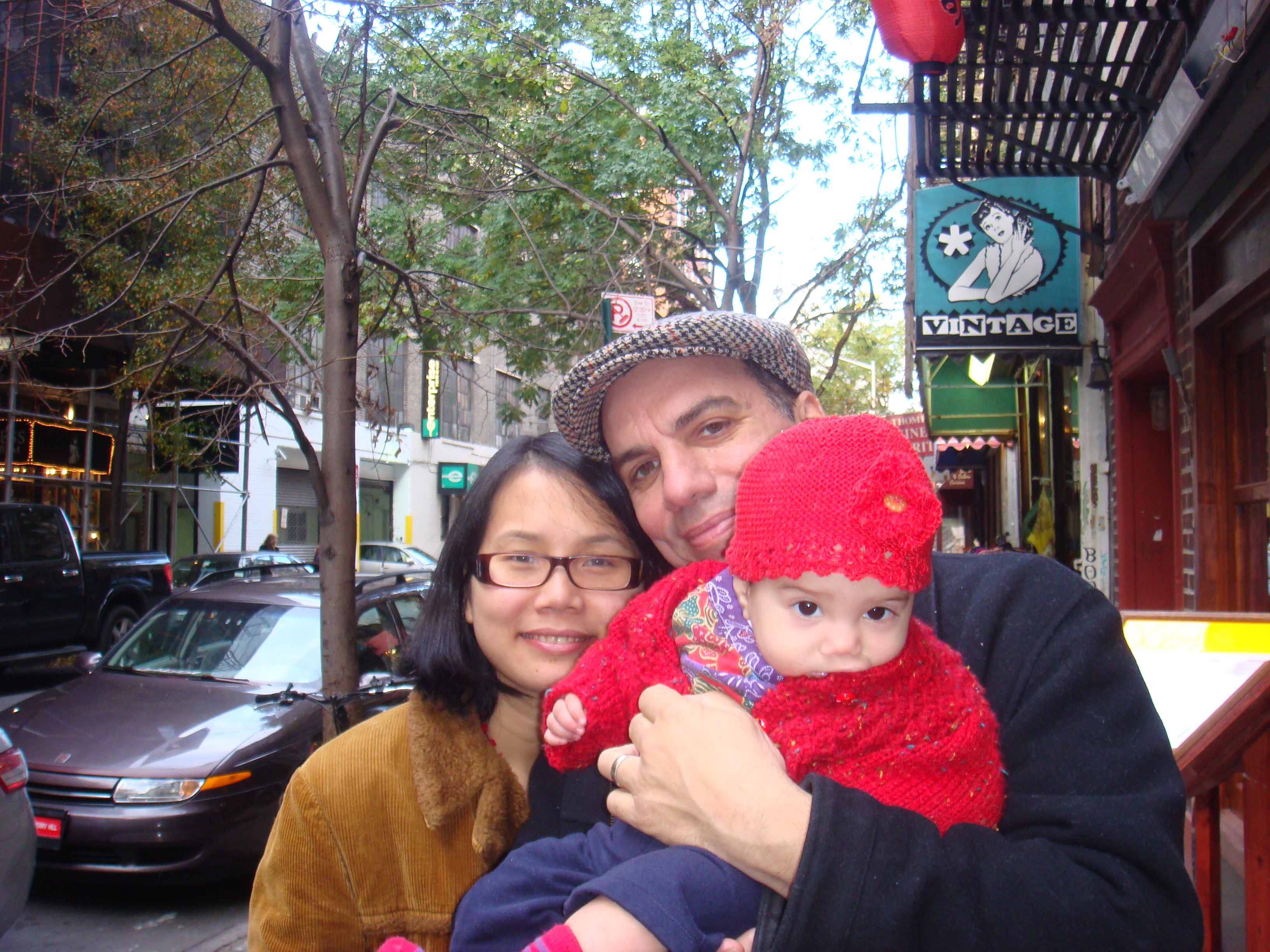 Linda, John, Sothea Pirozzi (NYC, 20 Nov. 2010)
