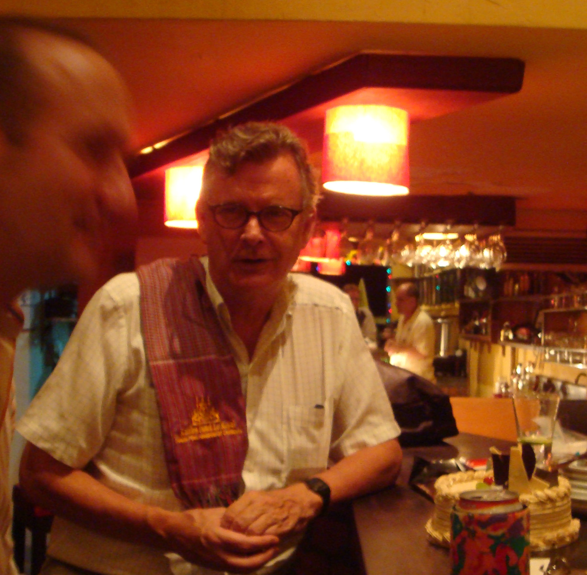 Michael Hayes birthday at Cantina, 18 July 2010