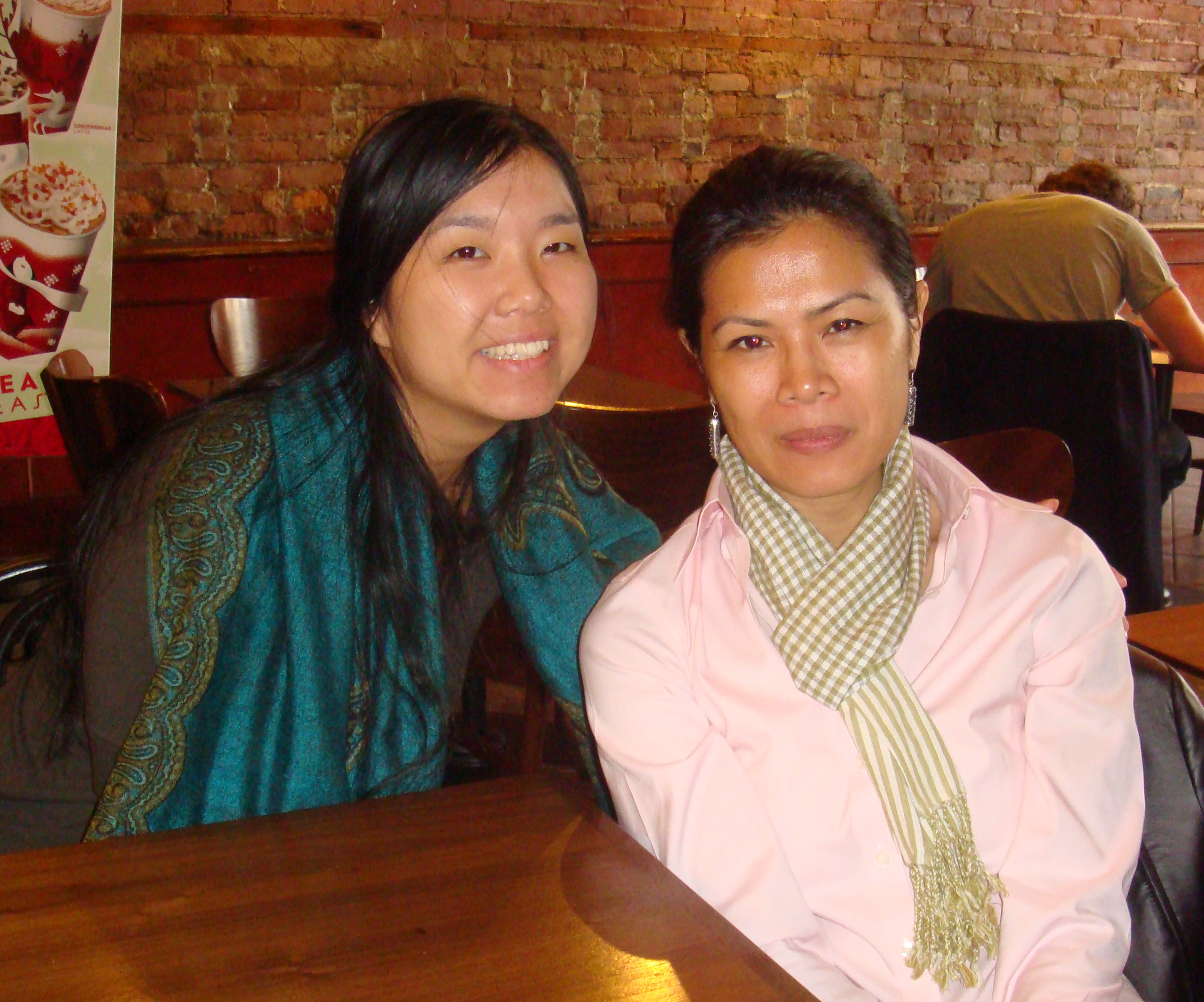 Diana Mao, Theary Seng (NYC, 20 Nov. 2010)