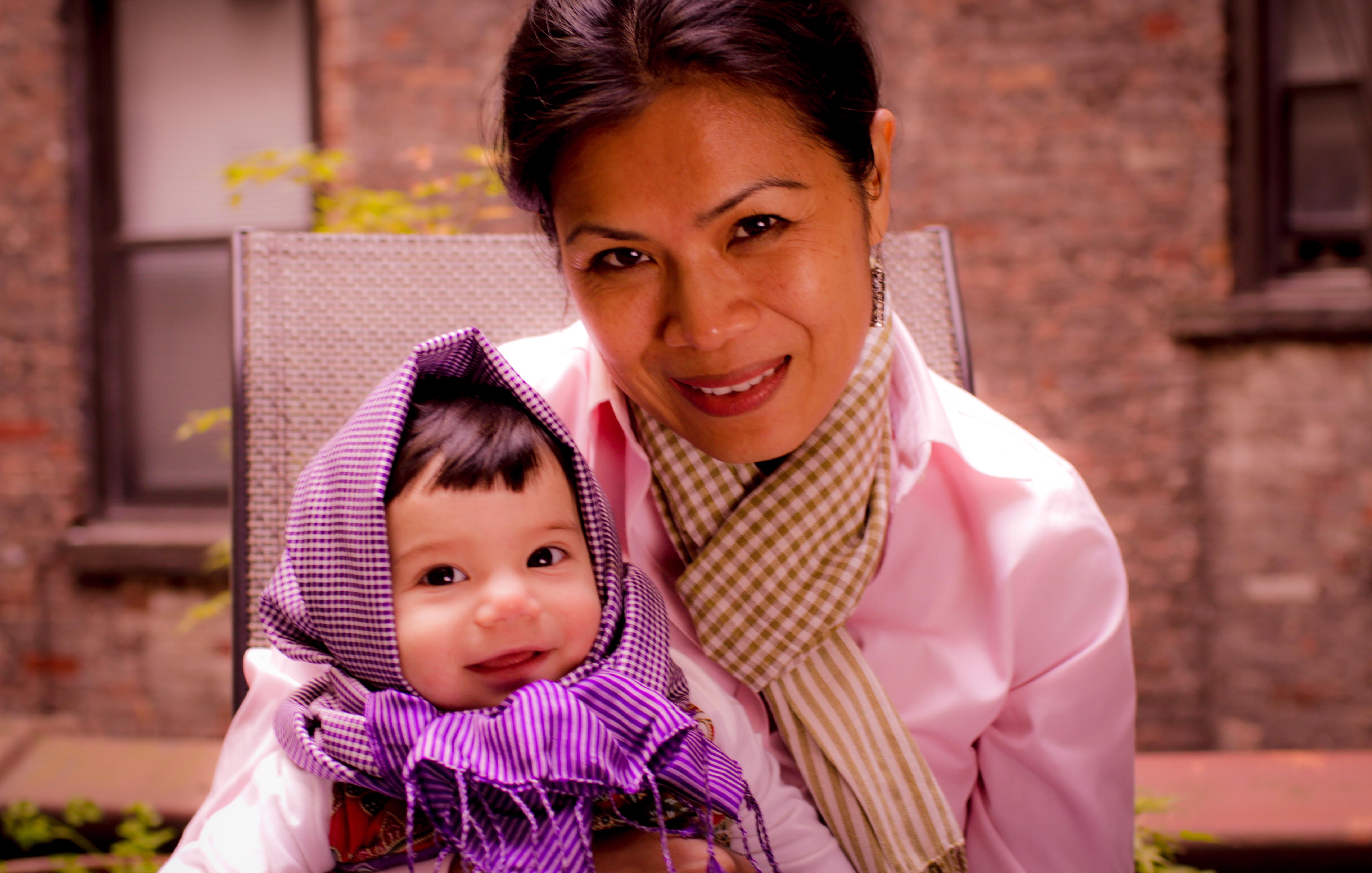 Theary Seng, Sothea Saphan Pirozzi, NYC, 20 Nov. 2010