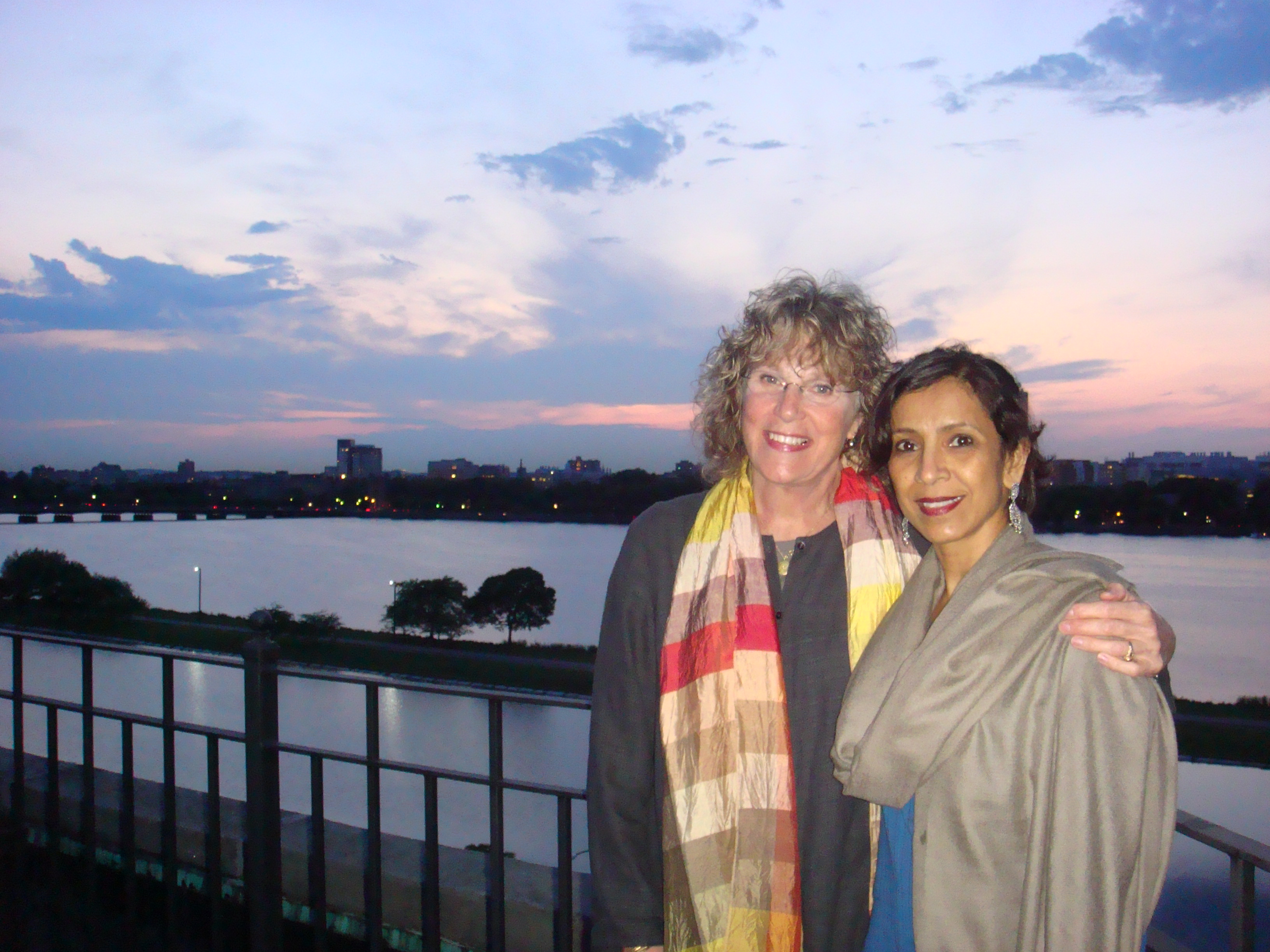 Lauren Shaw and Dr. Sughra Raza, Boston, 21 May 2010