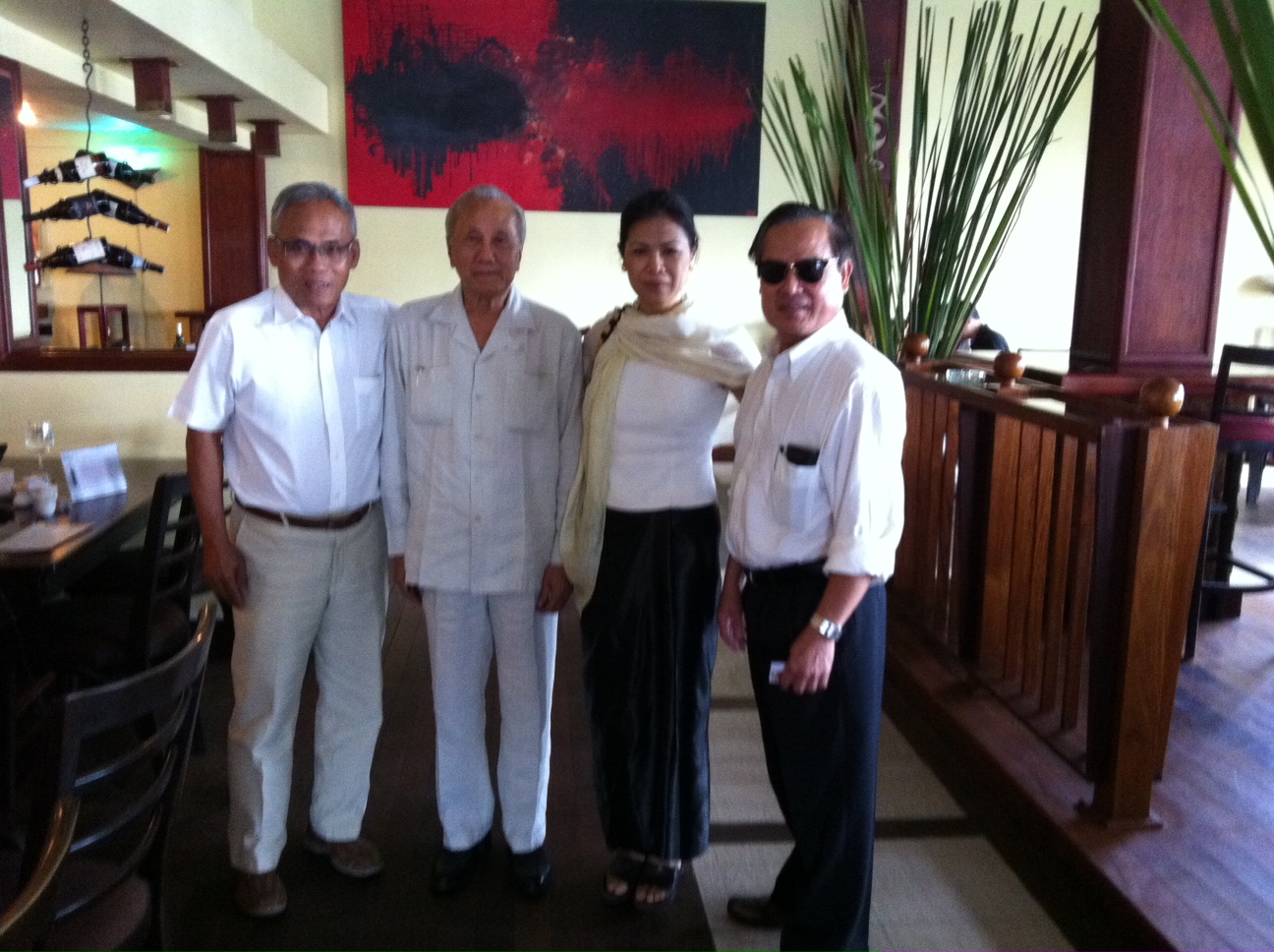 Long Botta, Khek Laurent, Theary Seng, Ani Seng a