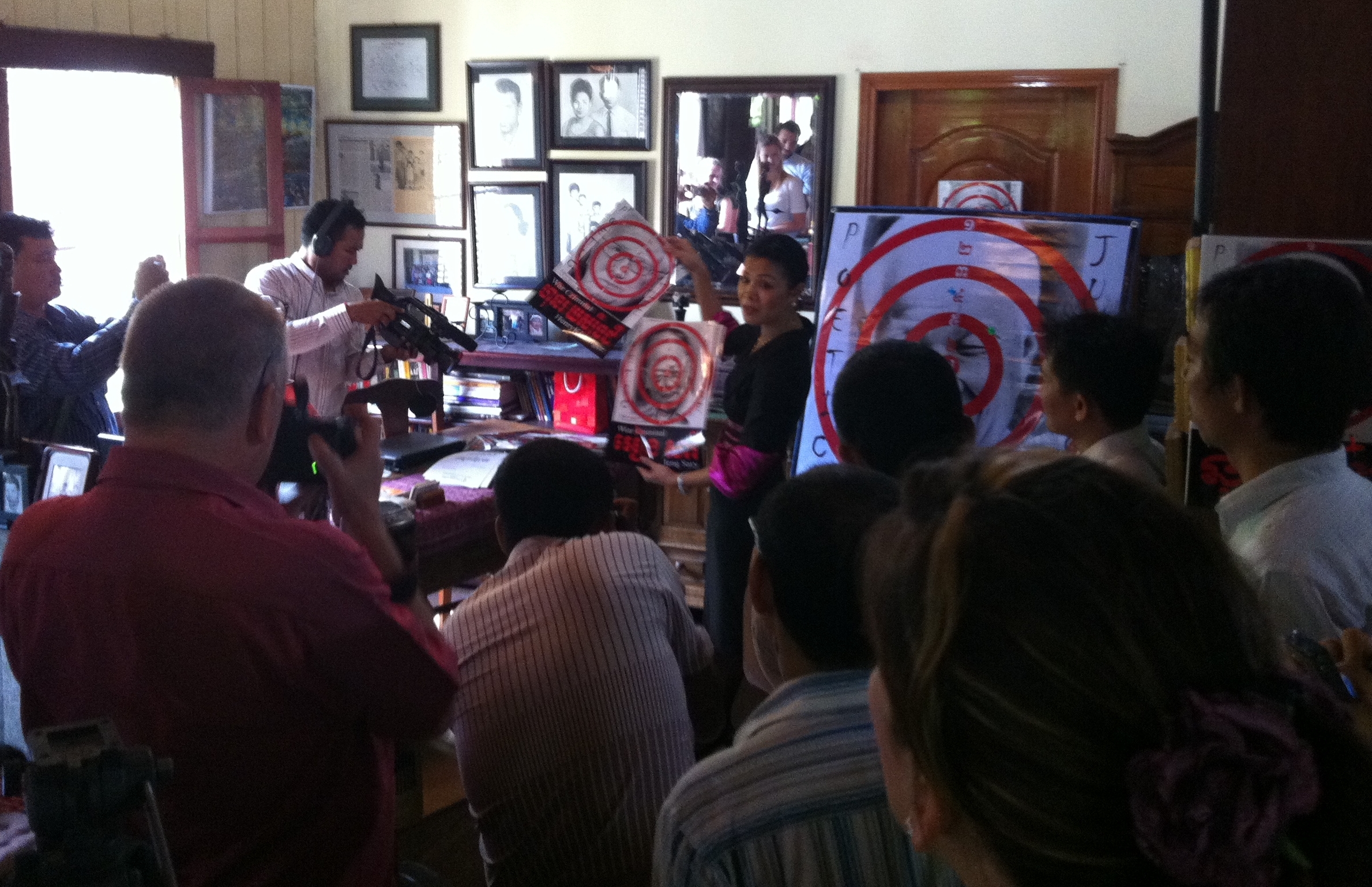 Theary Seng Poetice Justice Press Conference, 15 Nov. 2011
