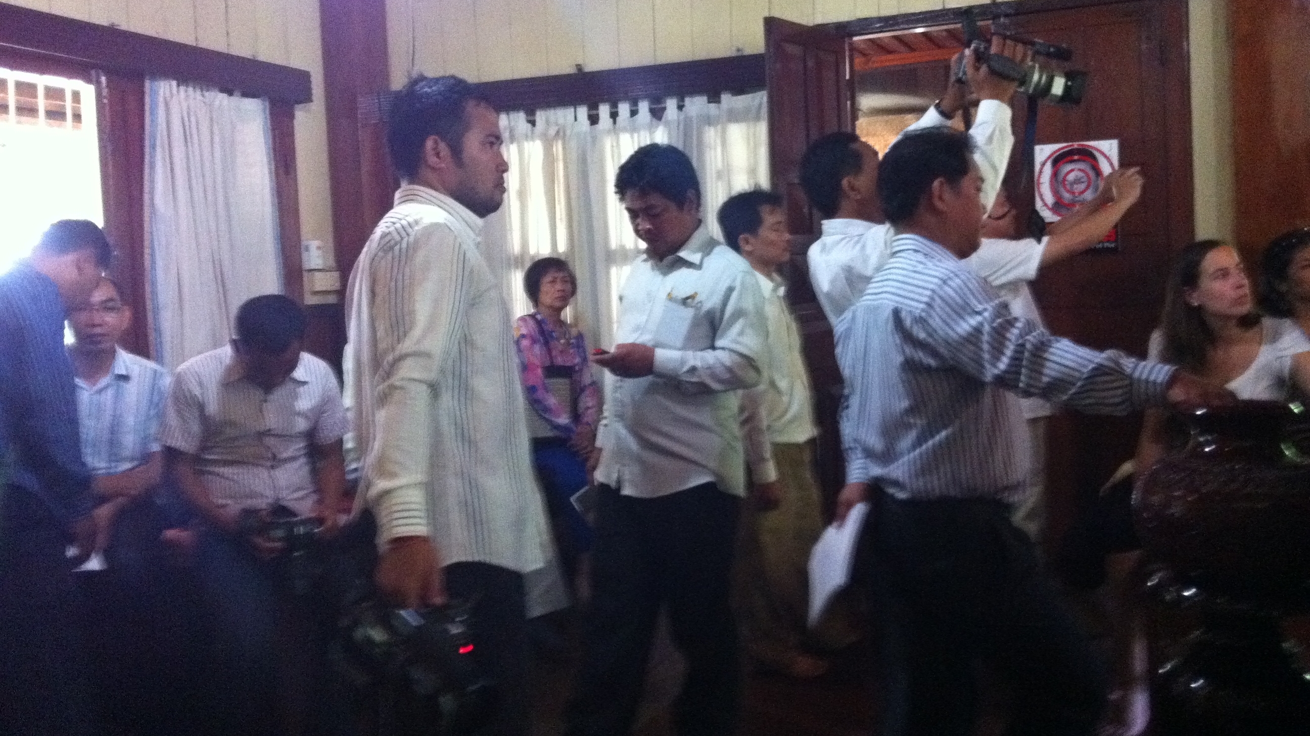 Theary Seng Poetic Justice Press Conference, 15 Nov. 2011