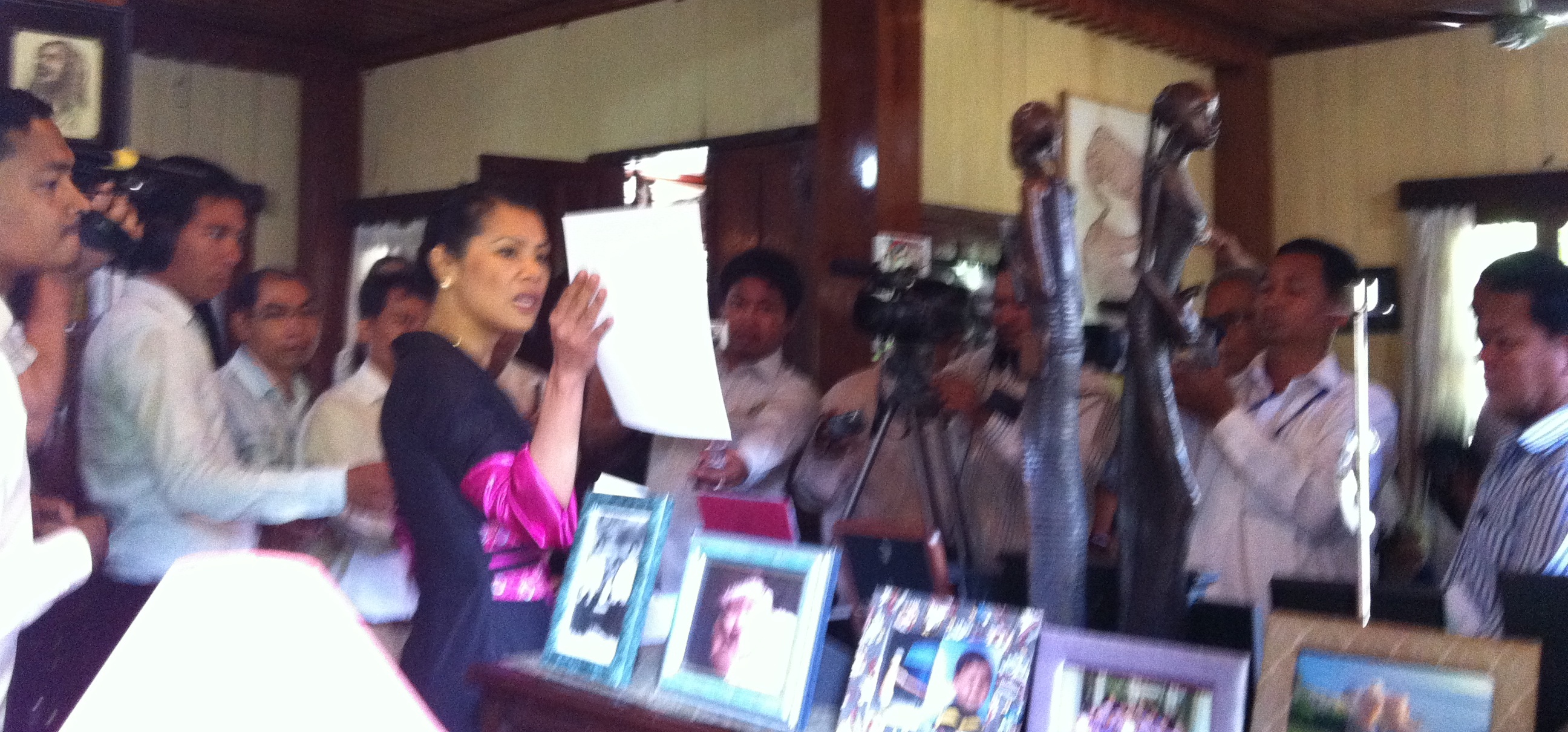 Theary Seng Poetic Justice Press Conference, 15 Nov. 2011