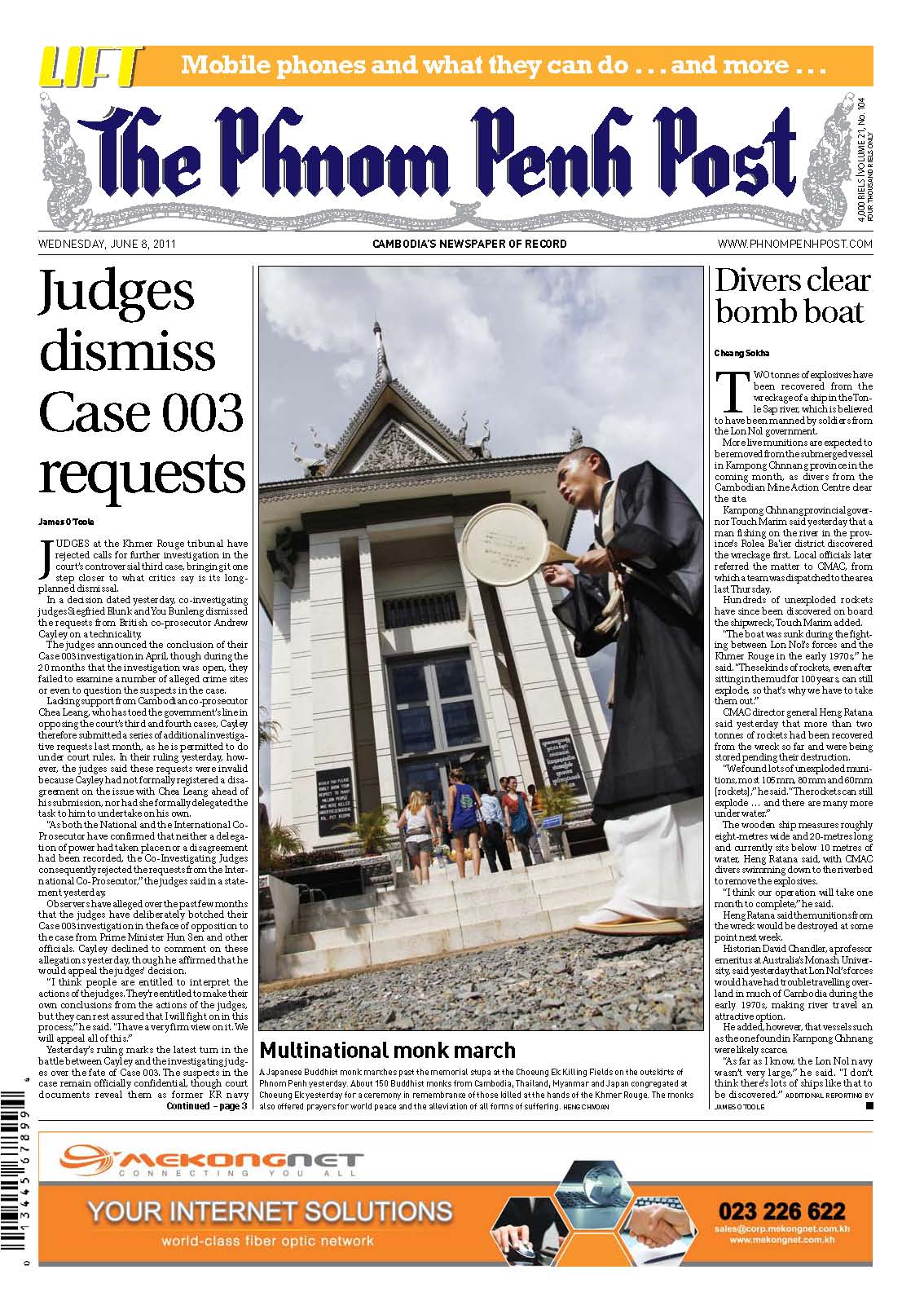 Phnom Penh Post, 8 June 2011