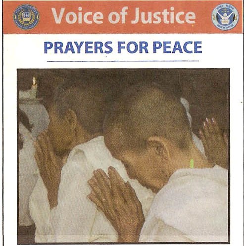 Voice of Justice: Prayers for Peace by Francis of Assisi and Maha Ghosananda