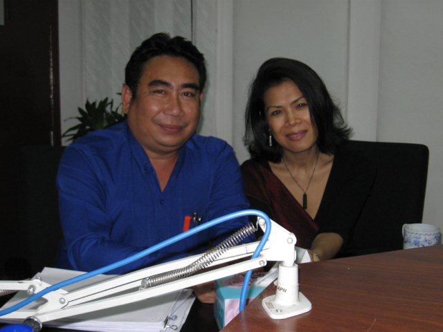 RFA Call-in Show, guests Theary Seng and Reach Sambath, 22 April 2011