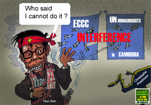 Sacravatoon Political Interference-ECCC, Peschoux