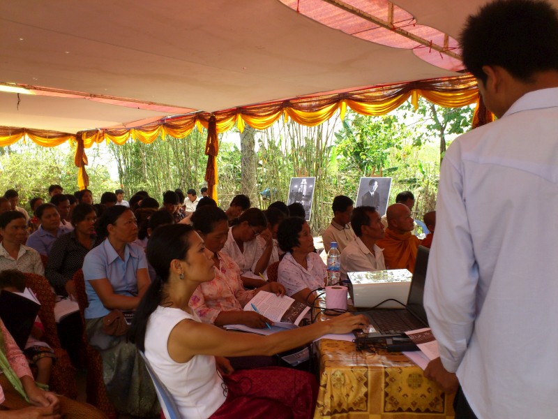 Theary Seng Svay Rieng, May 2012