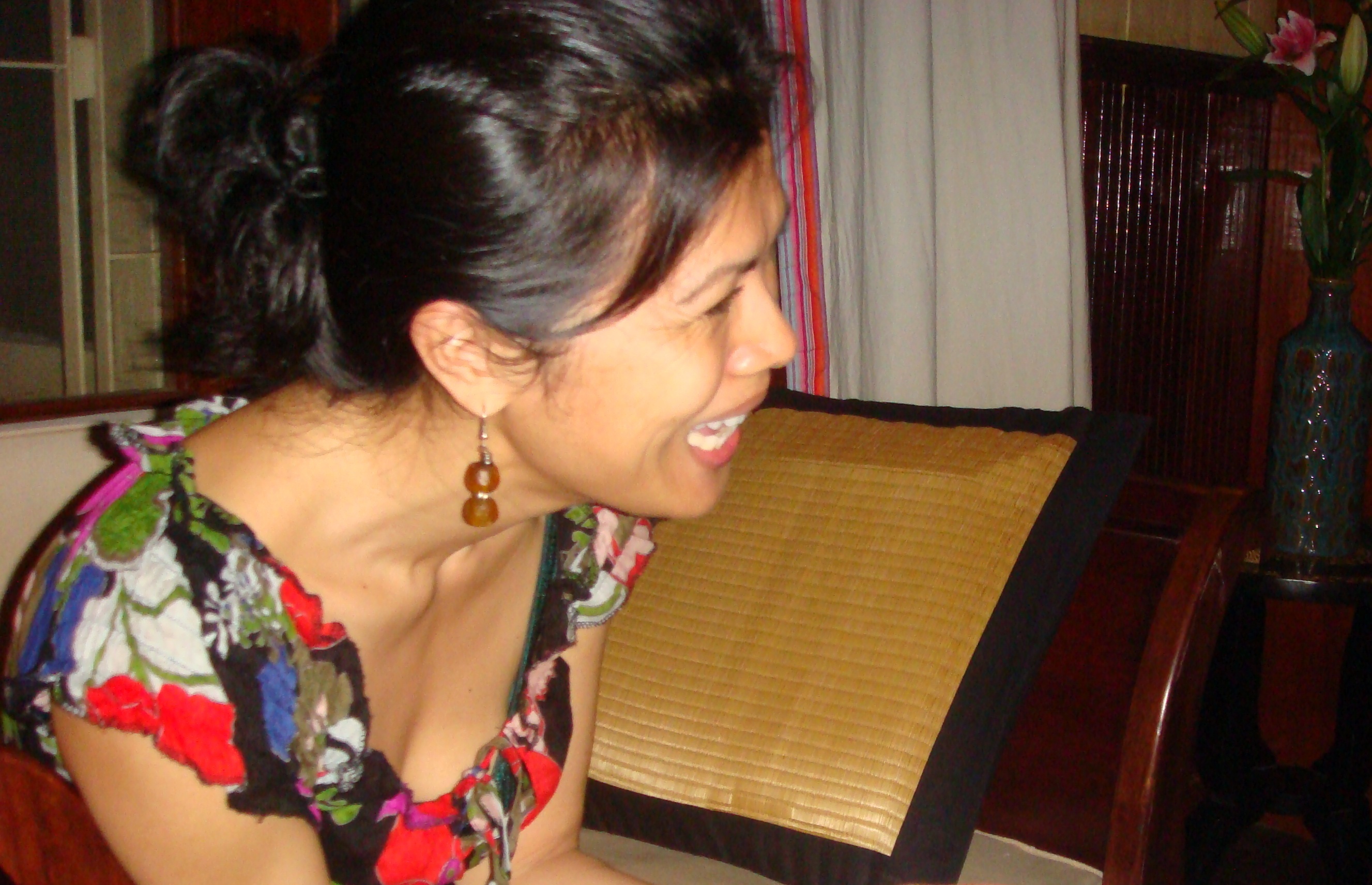 Theary Seng at home, 29 Aug. 2010