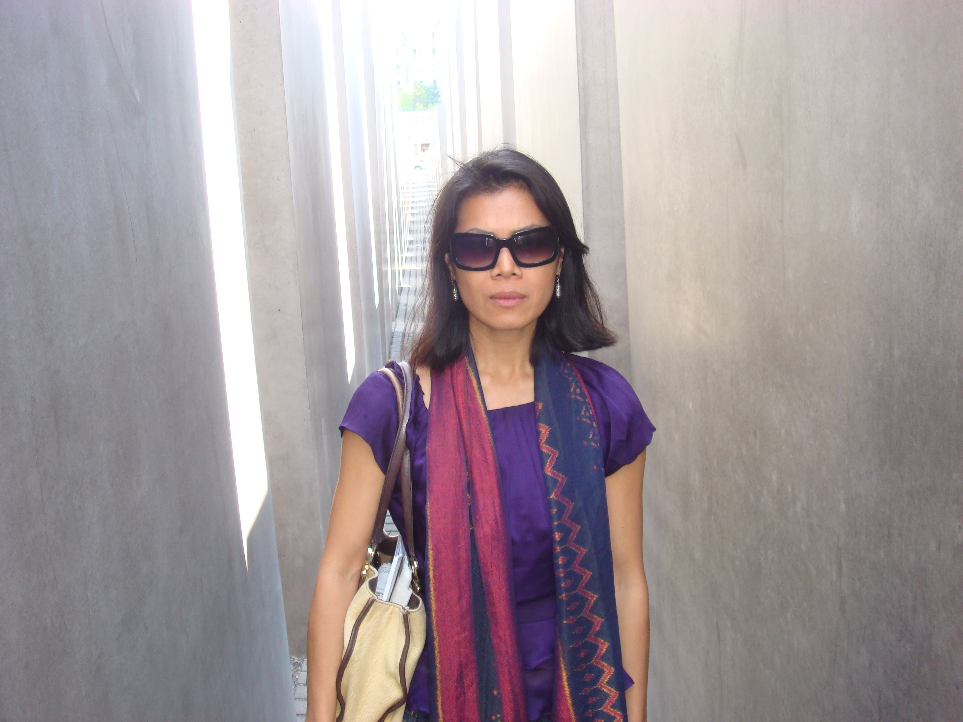 Theary Seng at Holocaust Museum (Berlin, Aug. 2009)