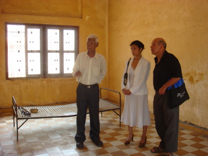 Mr. Vann Nath, Theary Seng, Dr. Ervin Staub, 2011