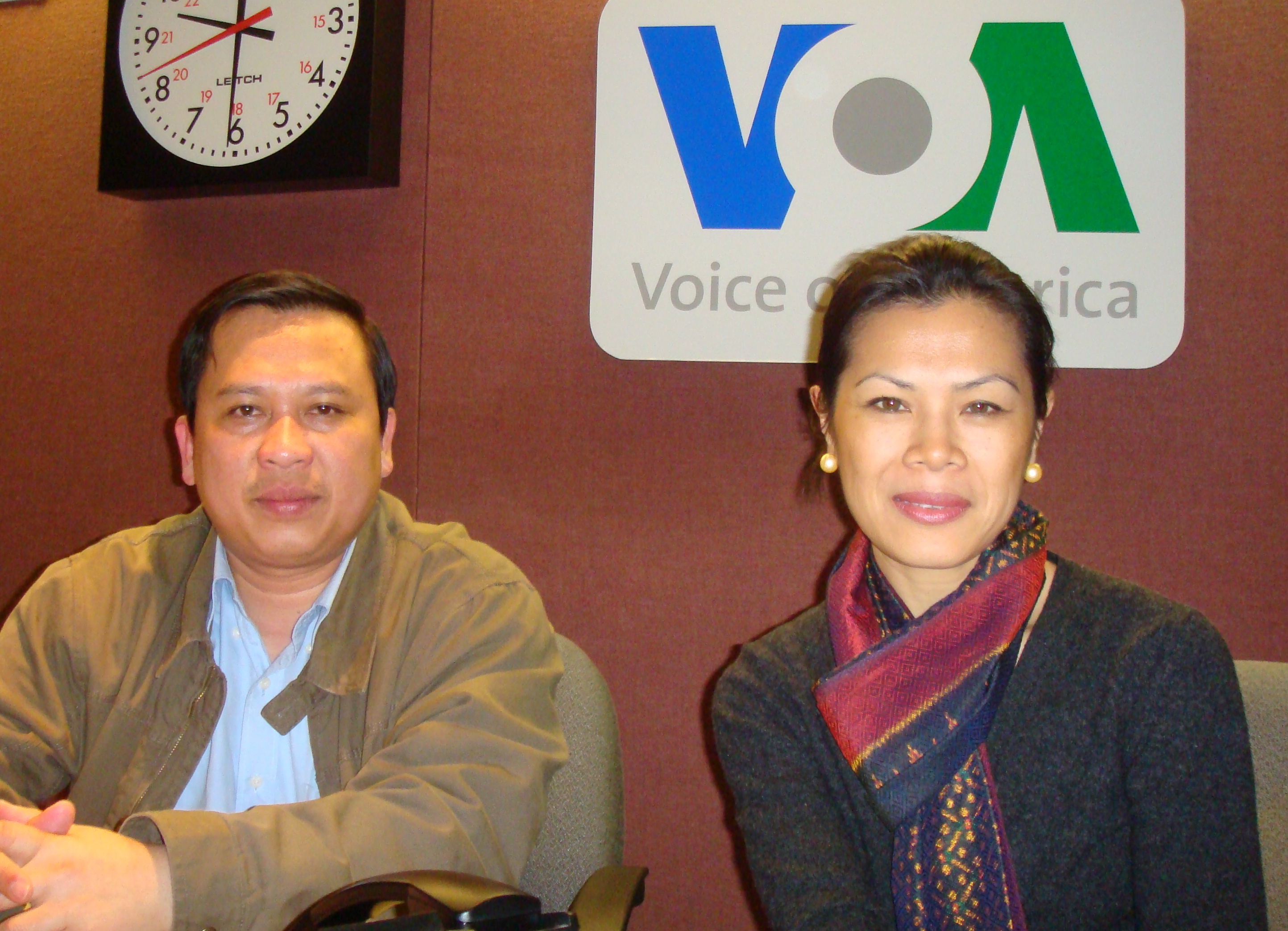 Theary Seng on Hello VOA, Wash. DC (8 March 2010)